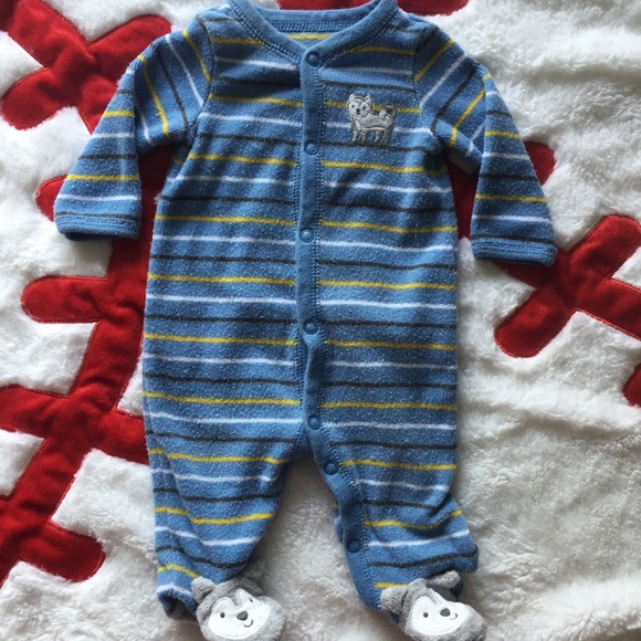 Carter's Other - Carter's Newborn Baby Boy Terry Sleep & Play